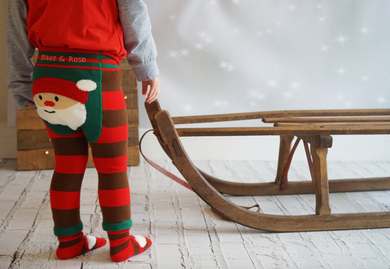 Christmas hot sale santa leggings