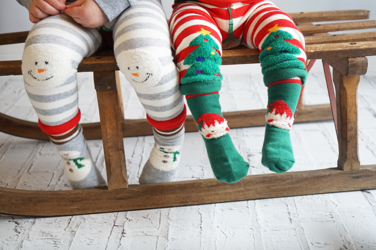 Elf Christmas Socks