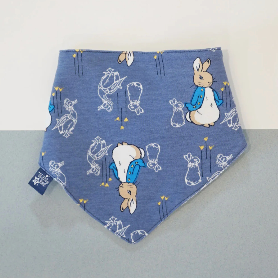 Peter Rabbit Blue Bib