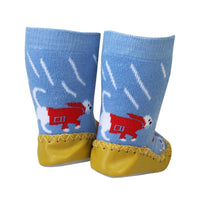 Cats and Dogs Moccasin Slippers