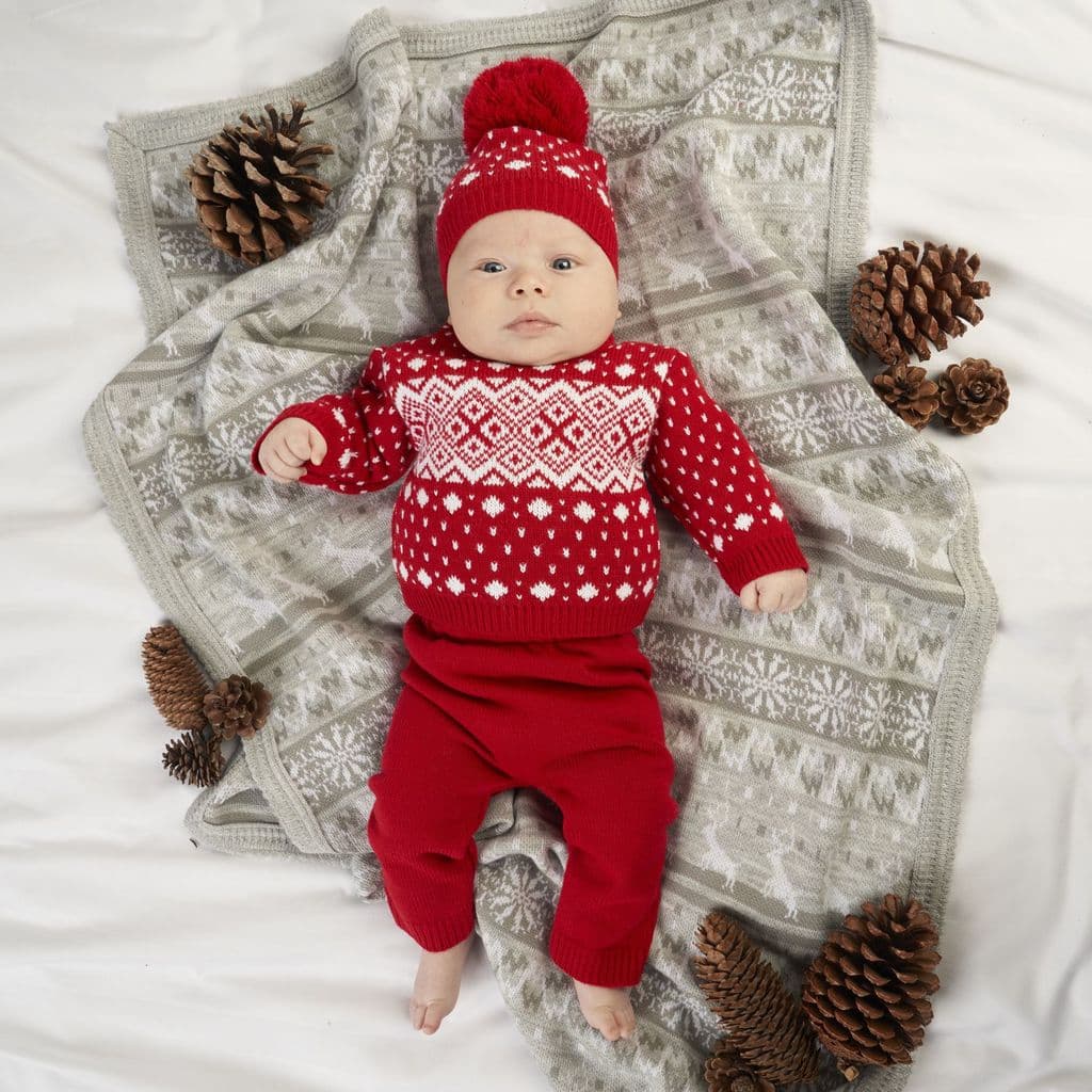 Red set outfit store