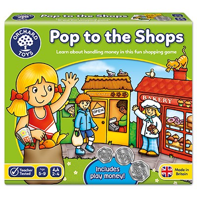 Pop to the shops board game