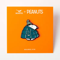 Peanuts Vibes Pin - Snoopy Puffa