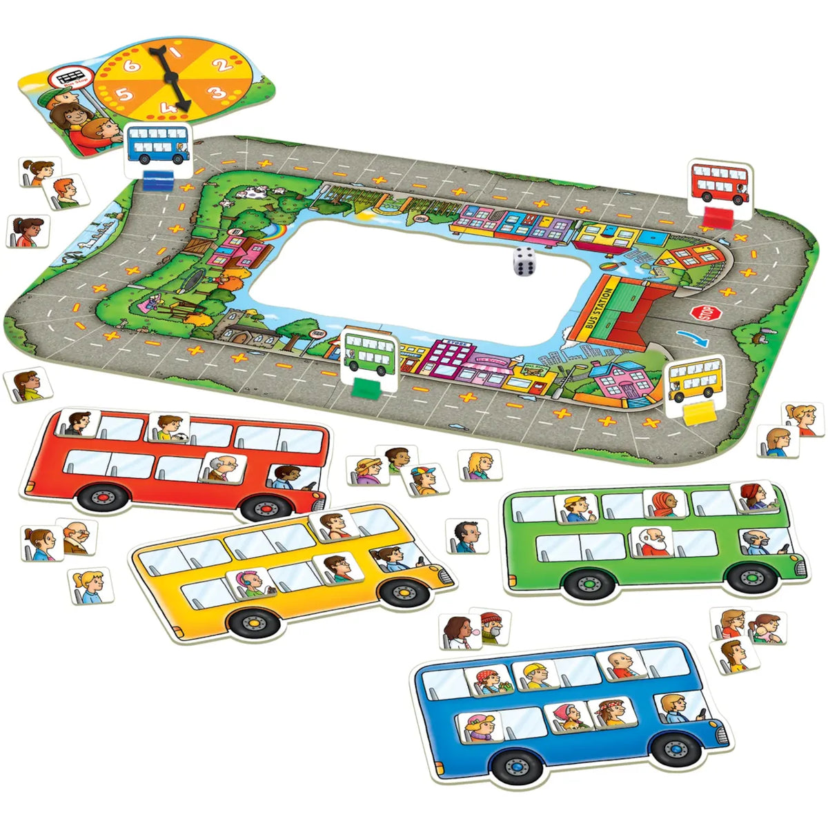 Bus Stop board game