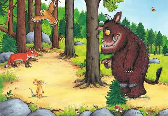 The Gruffalo 2 x 12 Puzzles