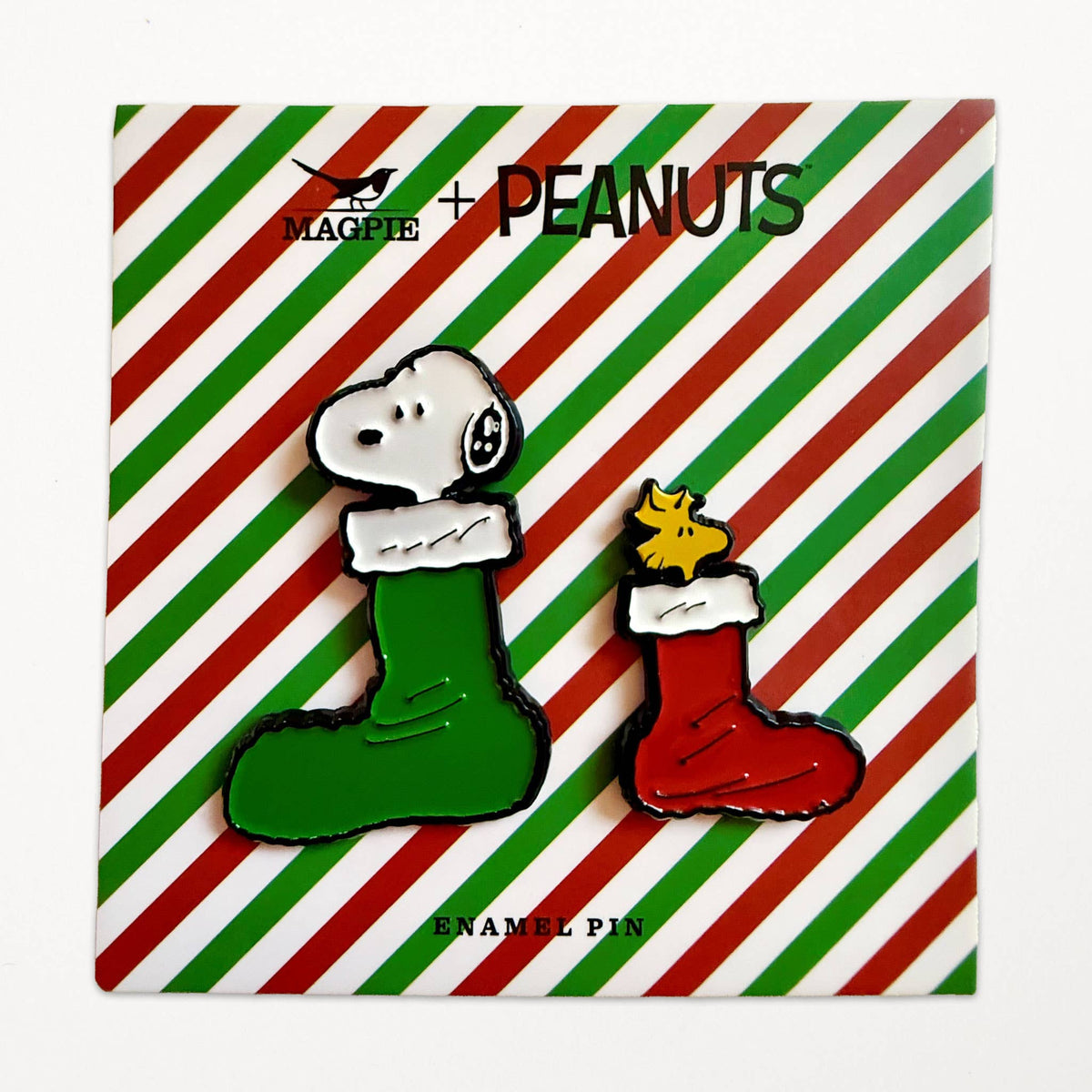 Peanuts Snoopy and Woodstock Pin - Stockings Set of 2 (Limited Edition)
