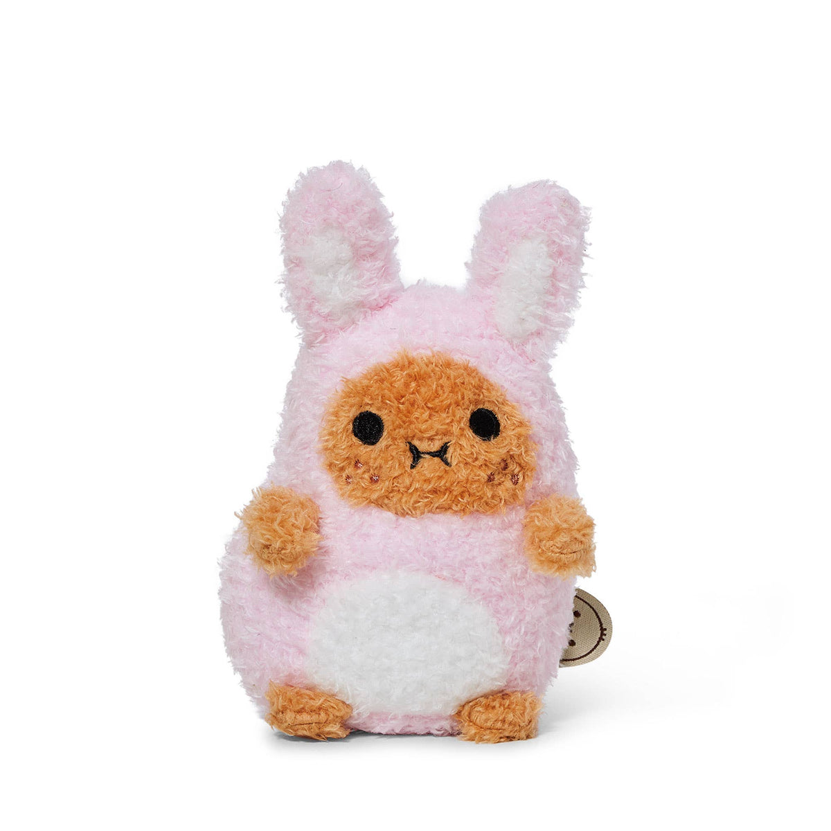 Mini Sitting Plush Toy - Pink Bunny Ricespud - Bunny Rabbit
