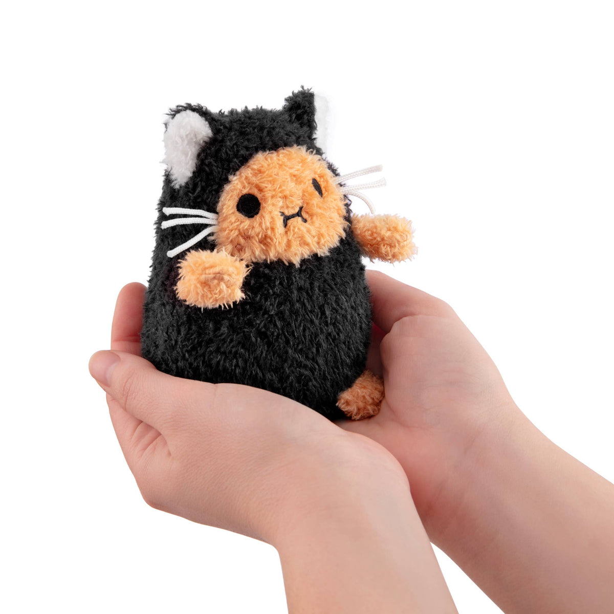 Mini Sitting Plush Toy - Black Cat Ricespud - Cat Potato