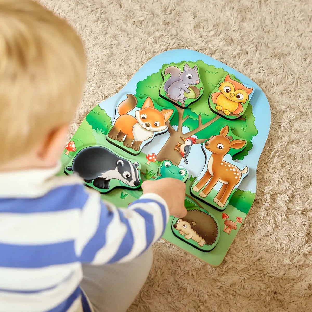 Orchard Toys Woodland Chunky Wooden Puzzle