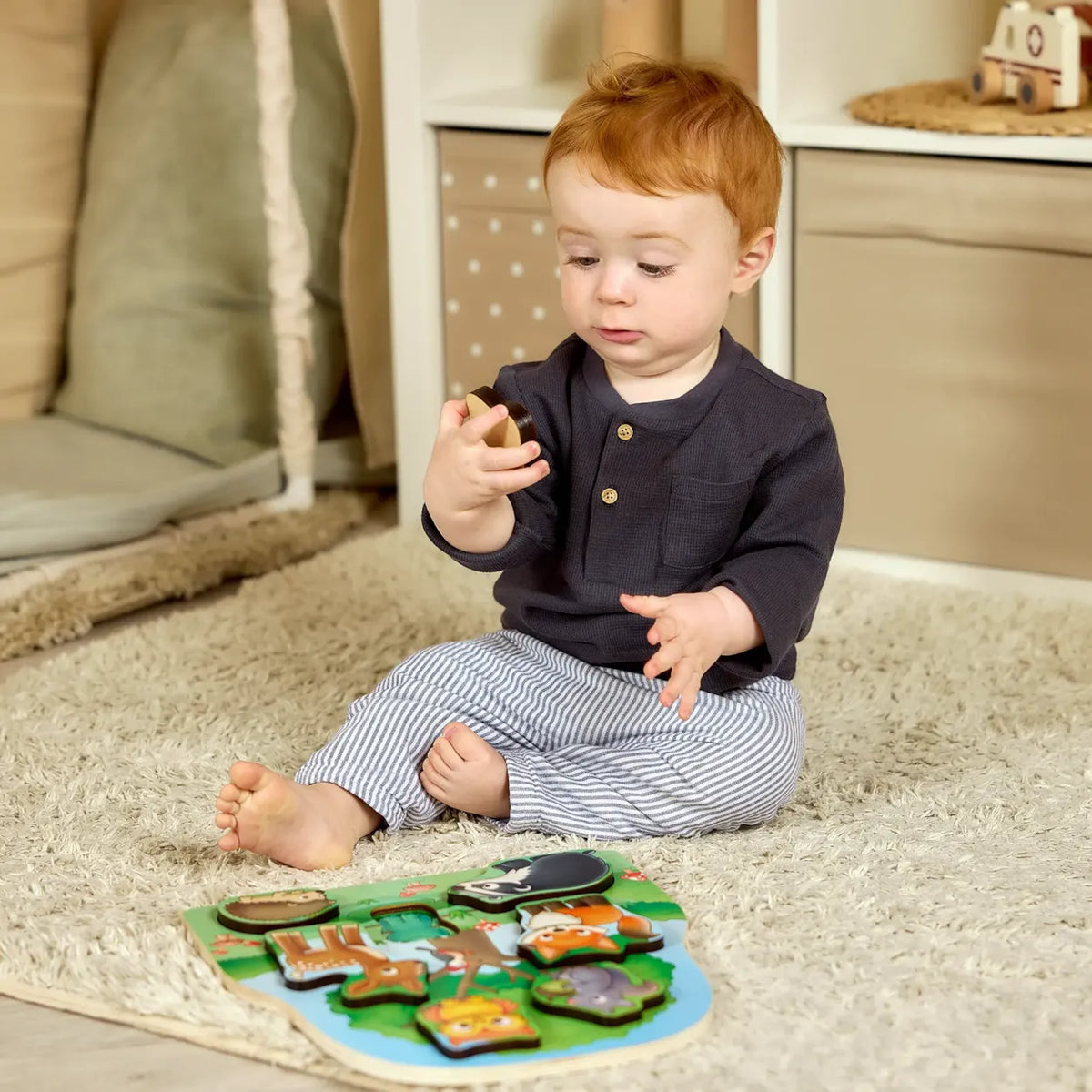 Orchard Toys Woodland Chunky Wooden Puzzle