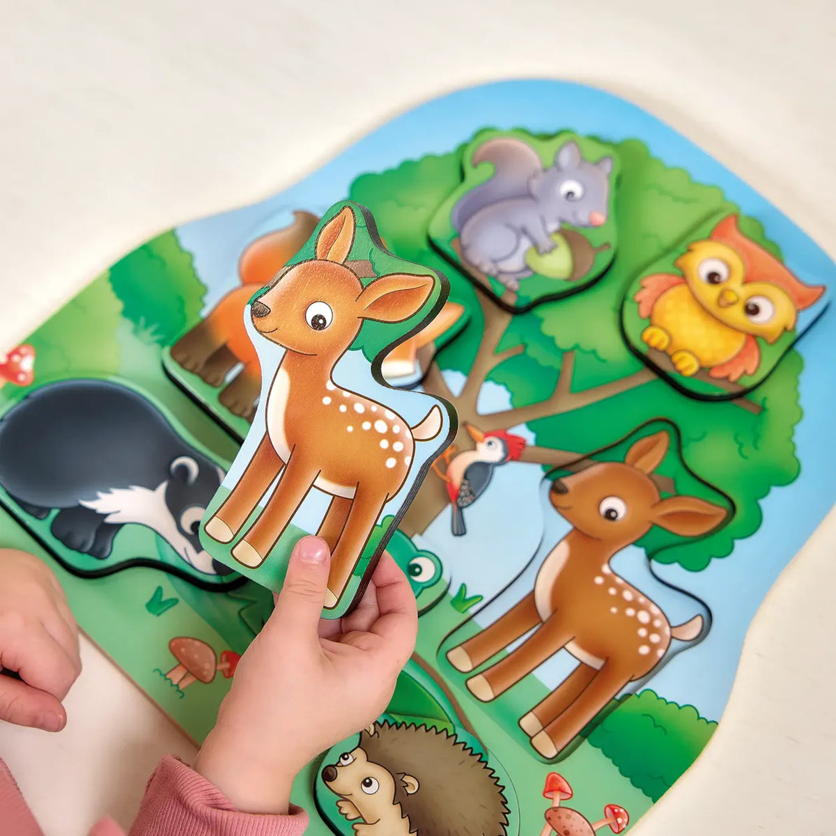 Orchard Toys Woodland Chunky Wooden Puzzle