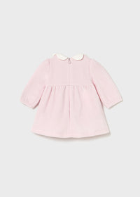 Mayoral Pink Velour Dress