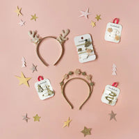 Rockahula Shimmer Snowflake Clips