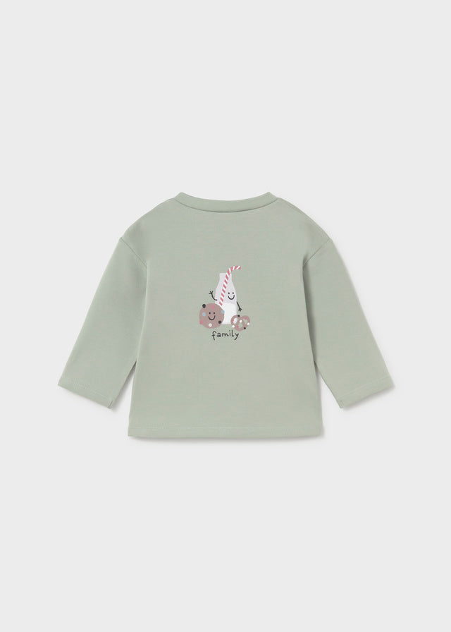 Mayoral Mint Cookie Family Long Sleeve T-shirt