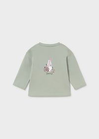 Mayoral Mint Cookie Family Long Sleeve T-shirt