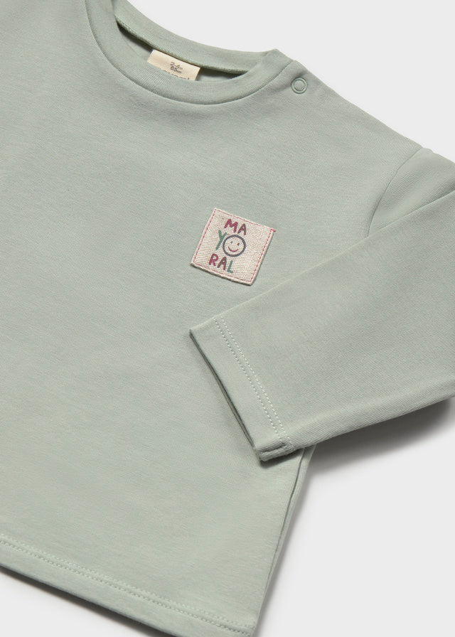 Mayoral Mint Cookie Family Long Sleeve T-shirt