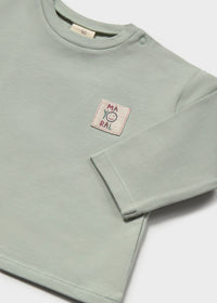 Mayoral Mint Cookie Family Long Sleeve T-shirt