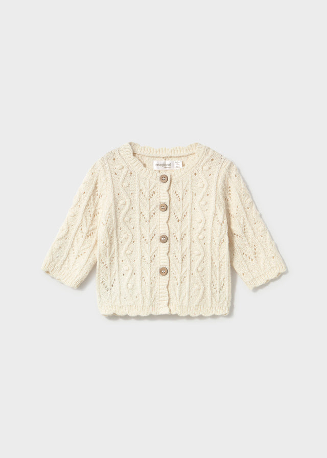 Mayoral Oatmeal Cardigan