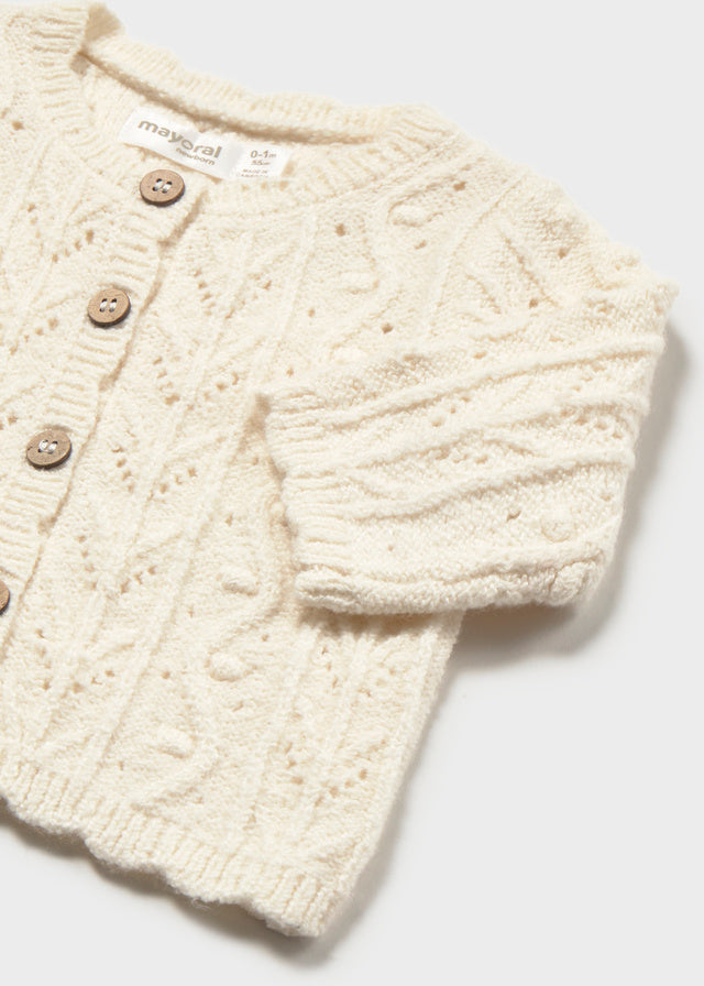Mayoral Oatmeal Cardigan