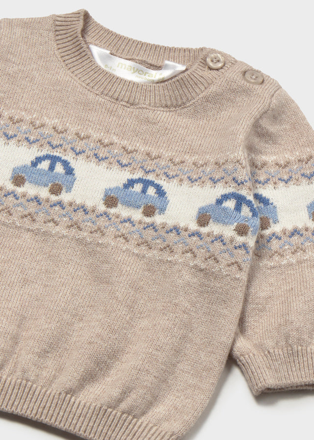 Mayoral Knitted Car Jumper