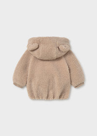 Mayoral Beige Jacket with Ears
