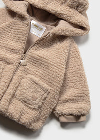 Mayoral Beige Jacket with Ears