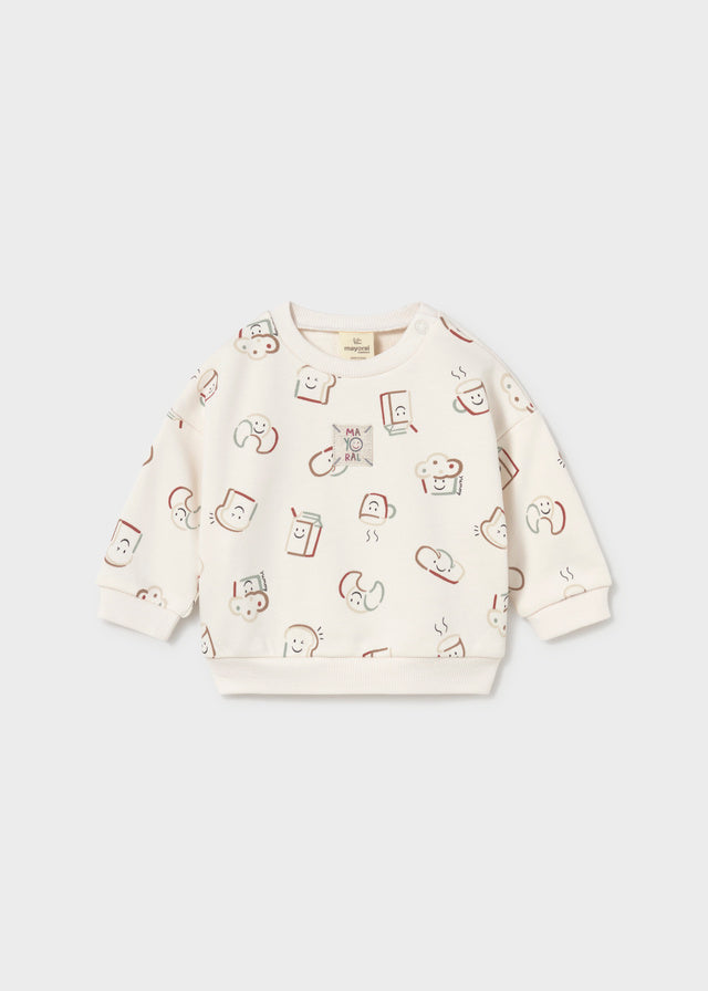 Mayoral All Over Print Sweatshirt