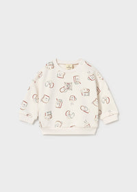 Mayoral All Over Print Sweatshirt
