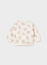 Mayoral All Over Print Sweatshirt