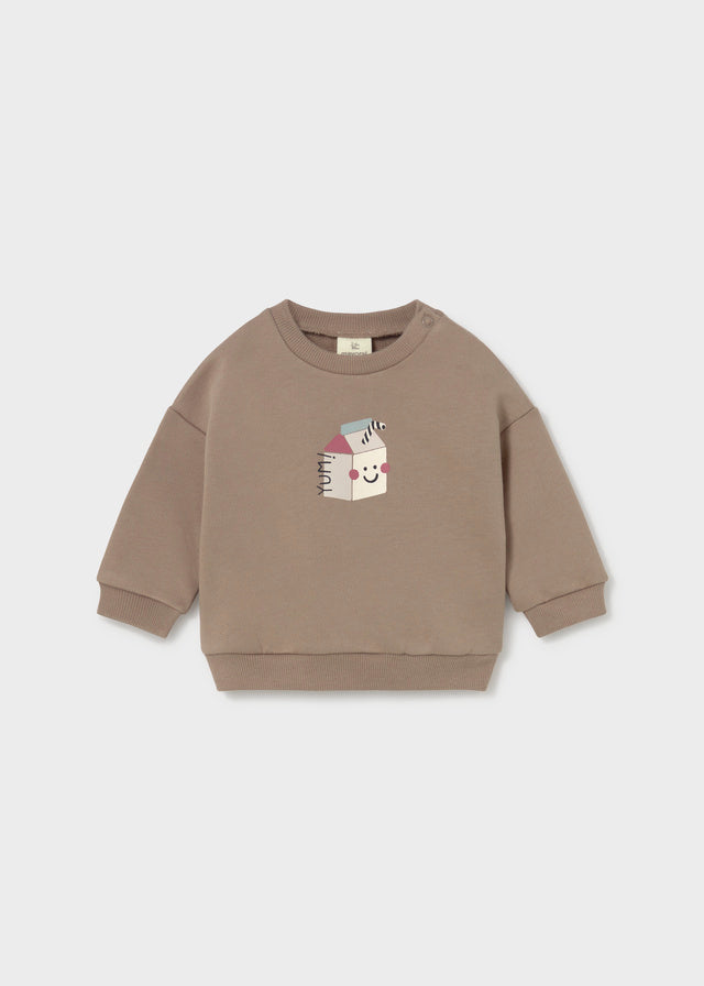 Mayoral Milk Sweatshirt