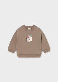 Mayoral Milk Sweatshirt