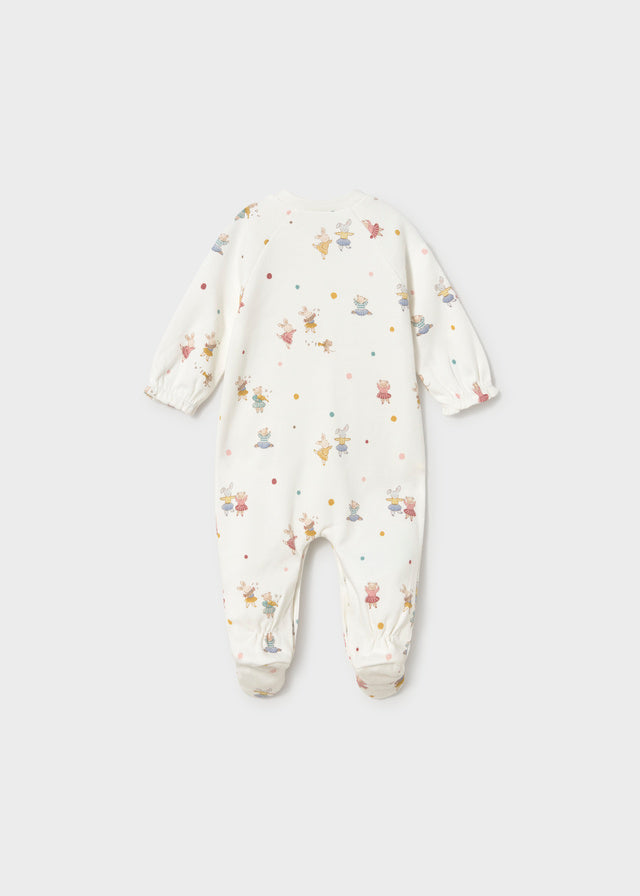 Mayoral Dancing Bunny Sleepsuits
