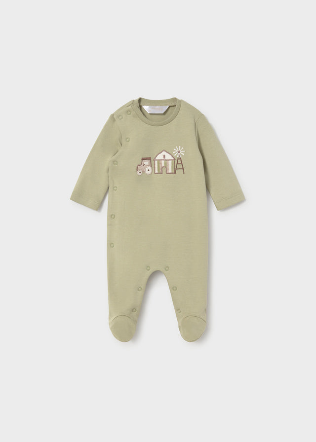 Mayoral Tractor Sleepsuits