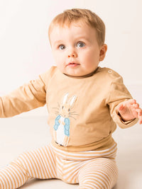 Peter Rabbit Neutral Top Beige