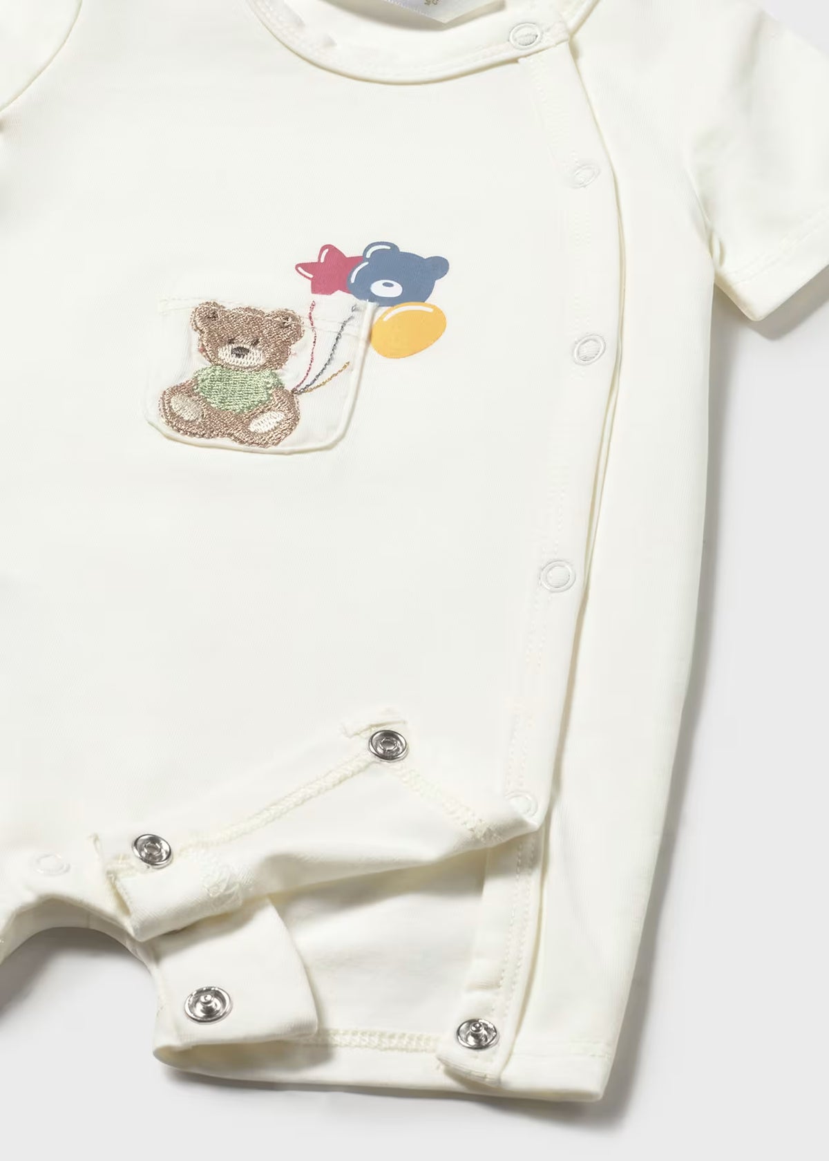 Mayoral Teddy Bear Balloon Rompers