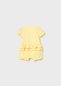 Mayoral Yellow Hot Air Balloon Romper