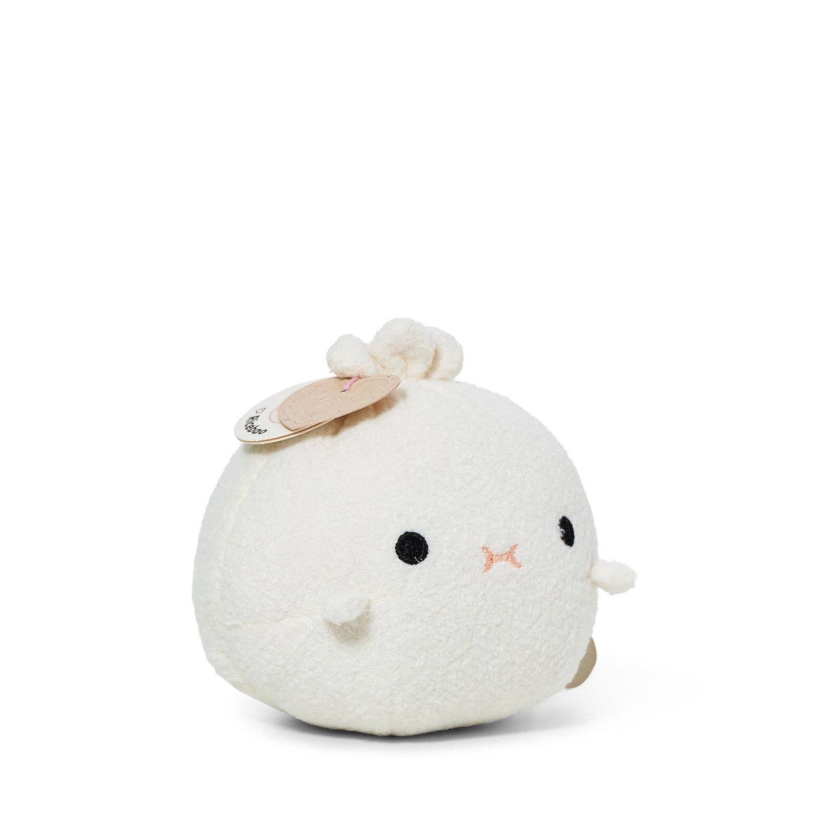 Mini Sitting Plush Toy - Ricebao - White Bao Bun