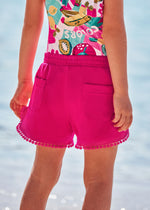 Mayoral Pink Chenille Shorts