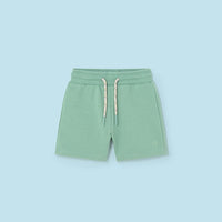 Mayoral Mint Green Fleece Shorts