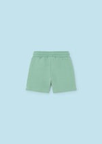 Mayoral Mint Green Fleece Shorts