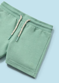 Mayoral Mint Green Fleece Shorts