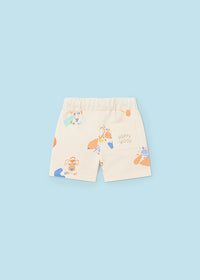 Mayoral Dog Print Shorts