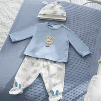 Mayoral Blue Bunny set with Hat