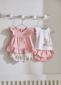 Mayoral Rose Bunny Romper Outfits