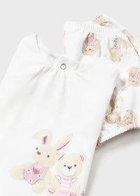 Mayoral Rose Bunny Romper Outfits