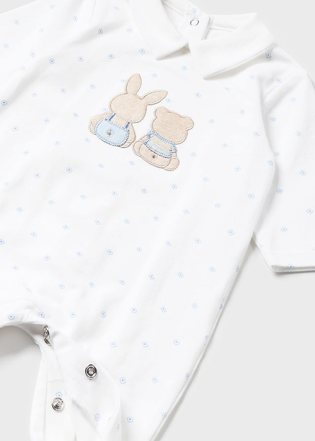 Mayoral Bunny Sleepsuits