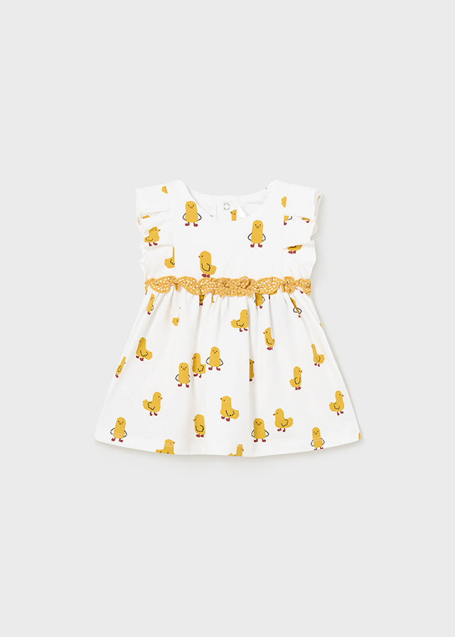Mayoral Duck Print Dress