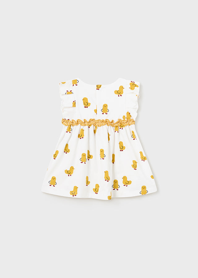 Mayoral Duck Print Dress