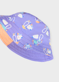 Mayoral Purple Reversible Bucket Hat
