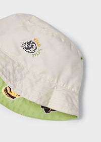 Mayoral Green Tiger Reversible Hat